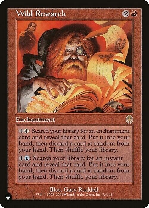 Wild Research ~ The List [ NearMint ] [ Magic MTG ]