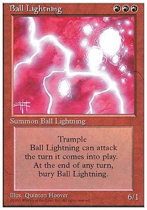 Ball Lightning ~ Fourth Edition [ Excellent ] [ Magic MTG ] - London Magic Traders Limited