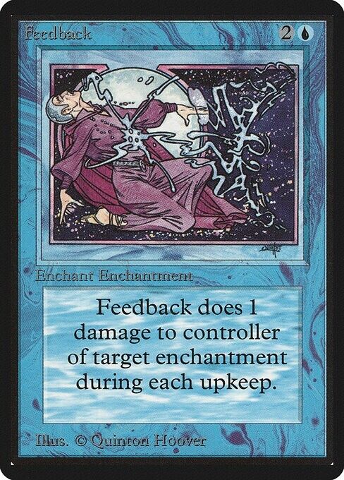 Feedback ~ Limited Edition BETA [ Excellent ] [ Magic MTG ] - London Magic Traders Limited