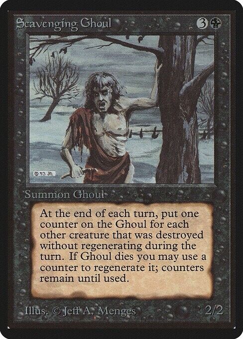 Scavenging Ghoul ~ Limited Edition BETA [ Excellent ] [ Magic MTG ]