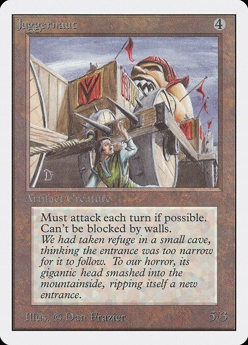 Juggernaut ~ Unlimited [ Excellent ] [ Magic MTG ]