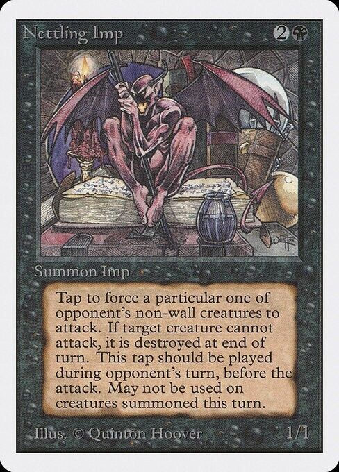 Nettling Imp ~ Unlimited [ Excellent ] [ Magic MTG ] - London Magic Traders Limited