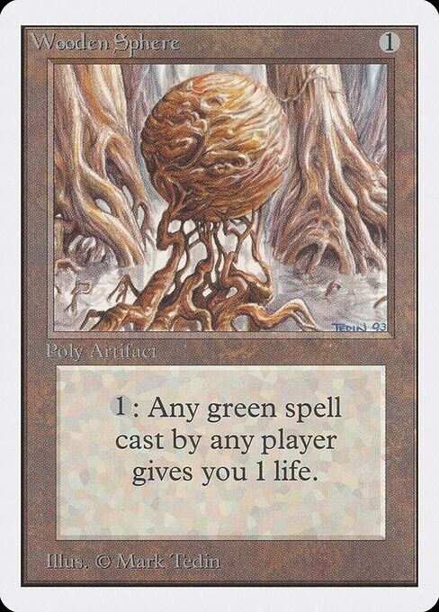 Wooden Sphere ~ Unlimited [ Excellent ] [ Magic MTG ] - London Magic Traders Limited