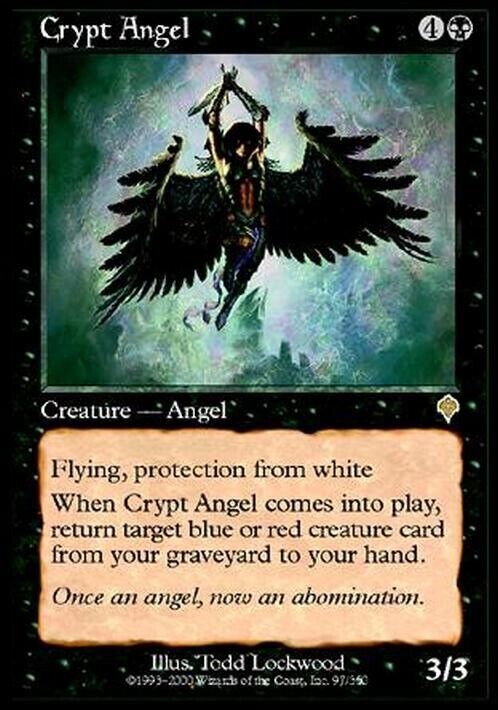 Crypt Angel ~ Invasion [ Excellent ] [ Magic MTG ] - London Magic Traders Limited