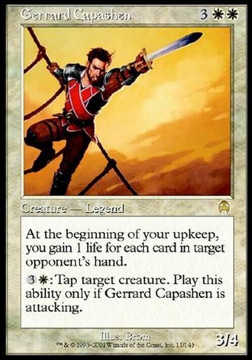 Gerrard Capashen ~ Apocalypse [ Excellent ] [ Magic MTG ] - London Magic Traders Limited