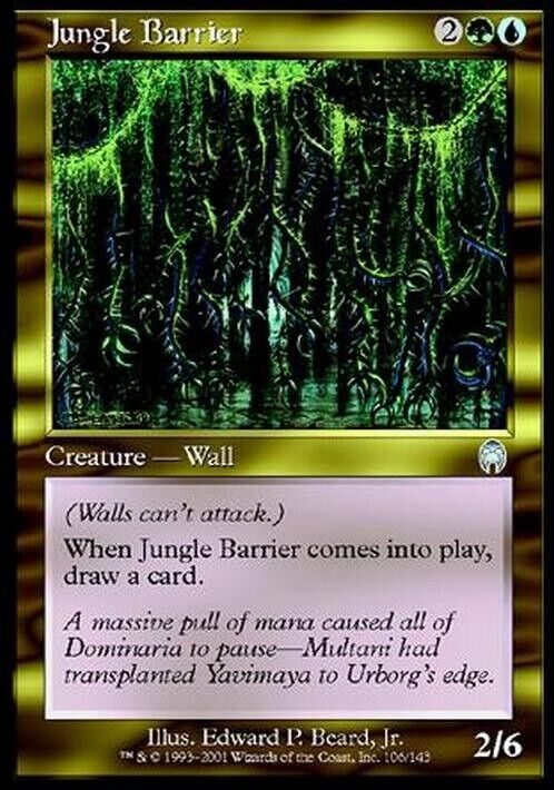 Jungle Barrier ~ Apocalypse [ Excellent ] [ Magic MTG ] - London Magic Traders Limited