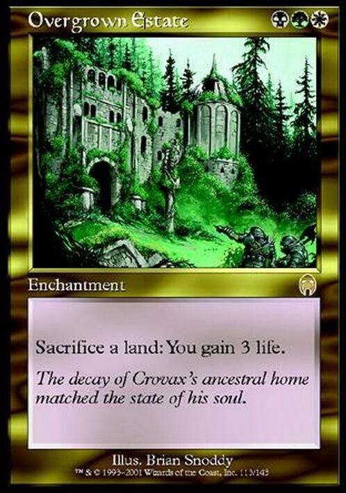 Overgrown Estate ~ Apocalypse [ Excellent ] [ Magic MTG ] - London Magic Traders Limited