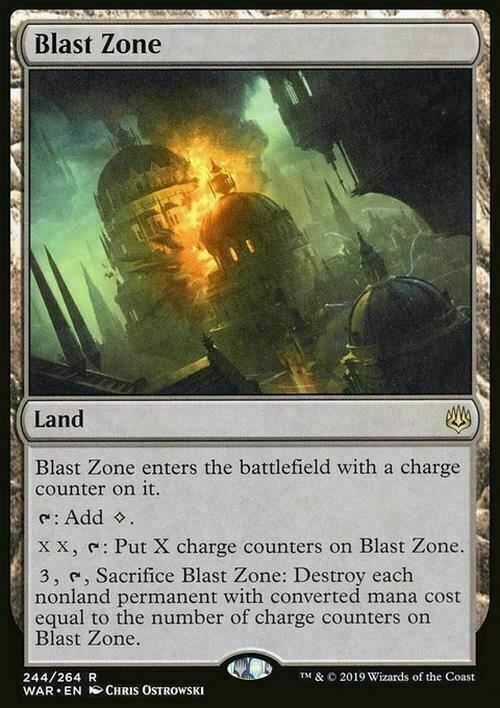 Blast Zone ~ War of the Spark [ NearMint ] [ Magic MTG ]