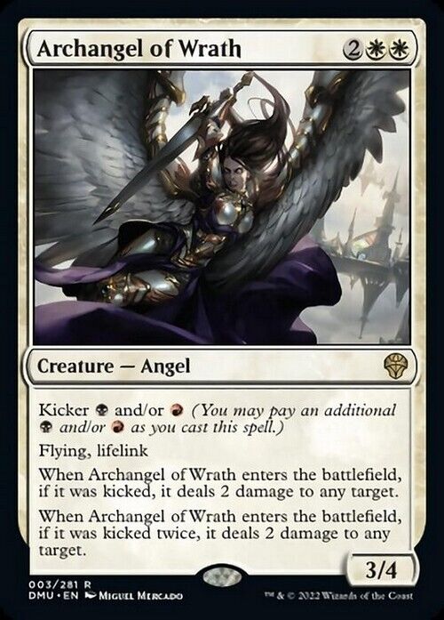 Archangel of Wrath ~ Dominaria United [ NearMint ] [ Magic MTG ] - London Magic Traders Limited