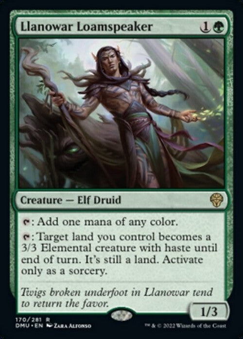 Llanowar Loamspeaker ~ Dominaria United [ NearMint ] [ Magic MTG ]