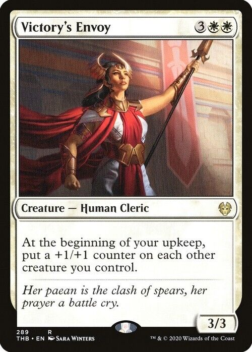 Victory's Envoy ~ Theros Beyond Death [ NearMint ] [ Magic MTG ]