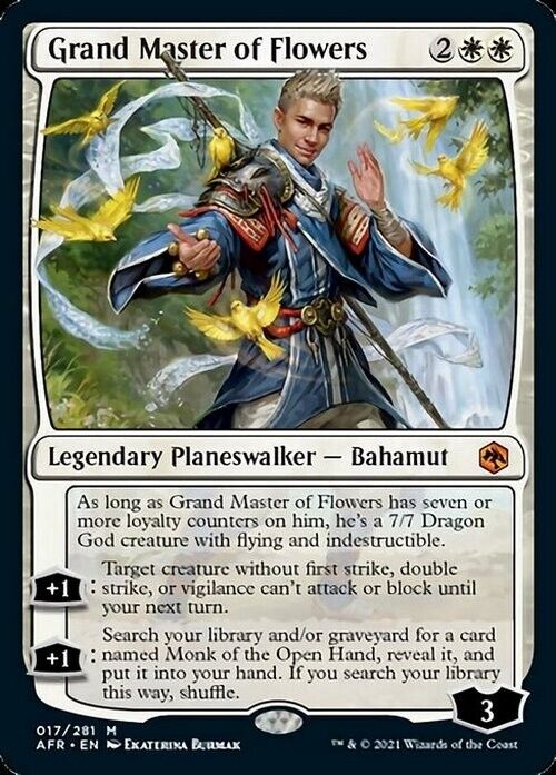 Grand Master of Flower ~ Adventures in the Forgotten Realms [ NM ] [ Magic MTG ]