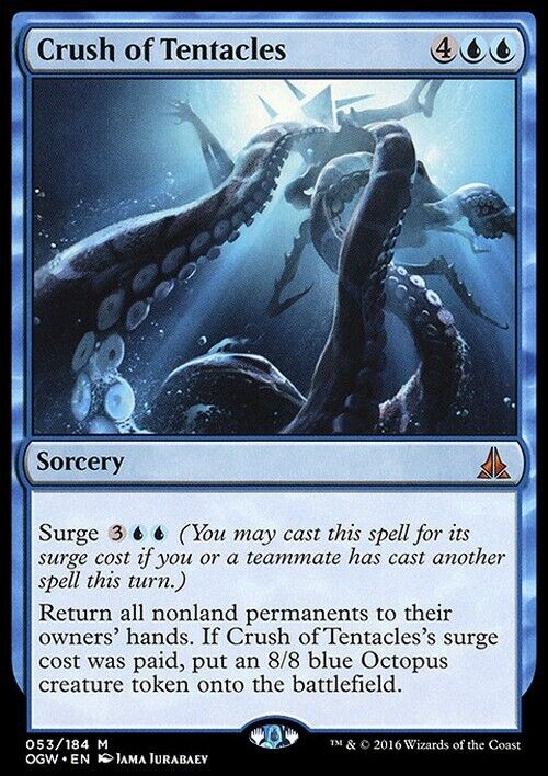 Crush of Tentacles ~ Oath of the Gatewatch [ Excellent ] [ Magic MTG ]