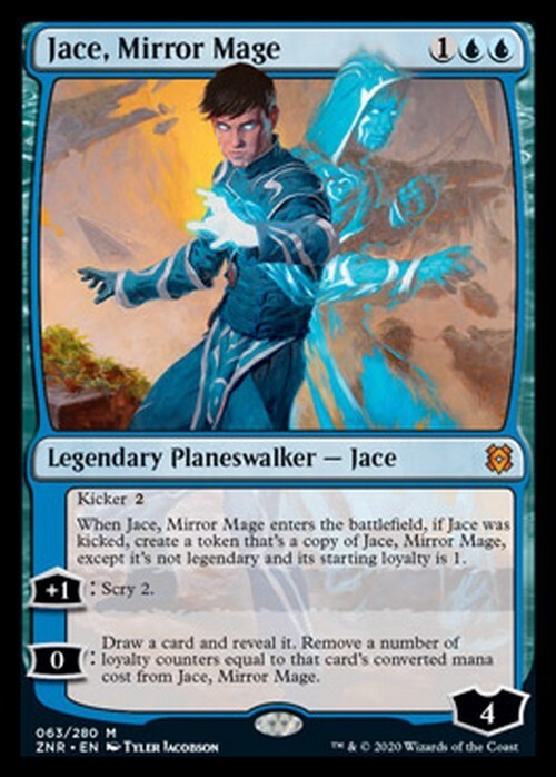 Jace, Mirror Mage ~ Zendikar Rising [ NearMint ] [ Magic MTG ]