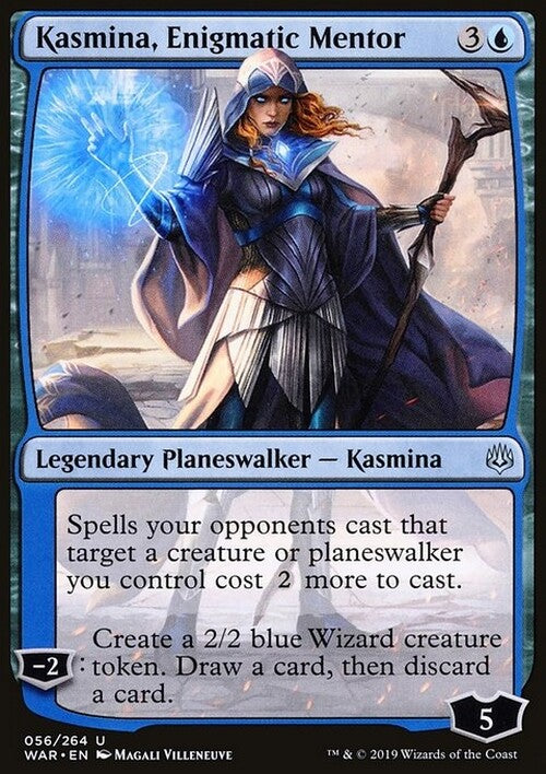 Kasmina, Enigmatic Mentor ~ War of the Spark [ Excellent ] [ Magic MTG ]