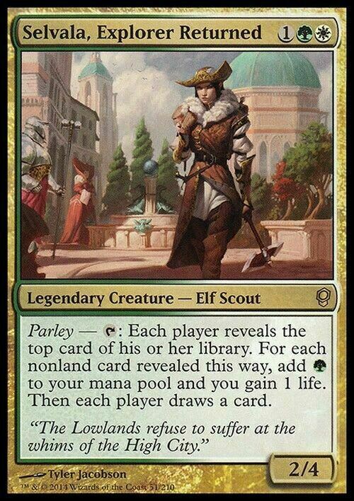 Selvala, Explorer Returned ~ Conspiracy 1 [ EX ] [ Magic MTG ]