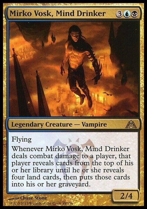 Mirko Vosk, Mind Drinker ~ Dragon's Maze [ Excellent ] [ Magic MTG ]