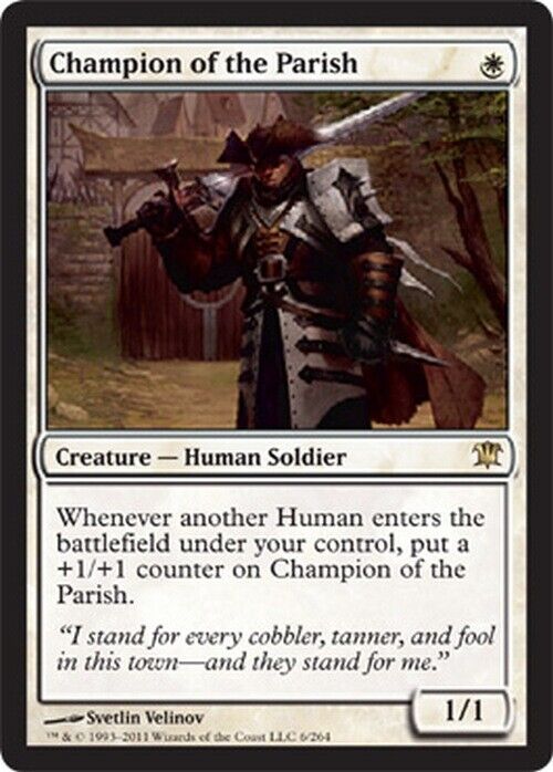 Champion of the Parish ~ Innistrad [ PLAYED ] [ Magic MTG ]