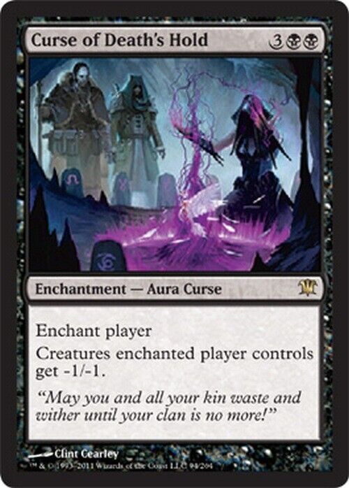 Curse of Death's Hold ~ Innistrad [ Excellent ] [ Magic MTG ]