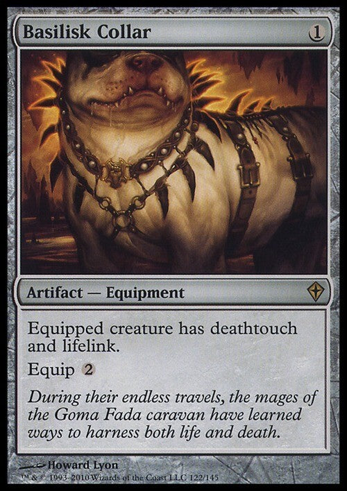 Basilisk Collar ~ Worldwake [ Excellent ] [ Magic MTG ]