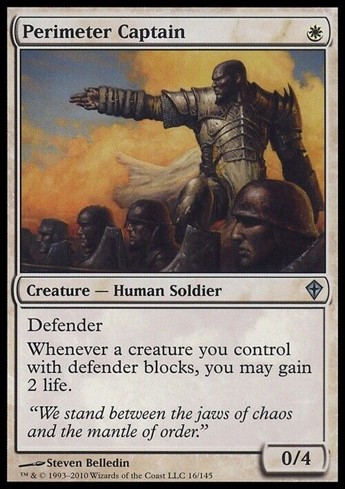 Perimeter Captain ~ Worldwake [ Excellent ] [ Magic MTG ]