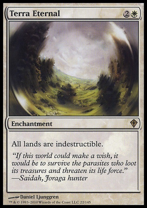 Terra Eternal ~ Worldwake [ PLAYED ] [ Magic MTG ]
