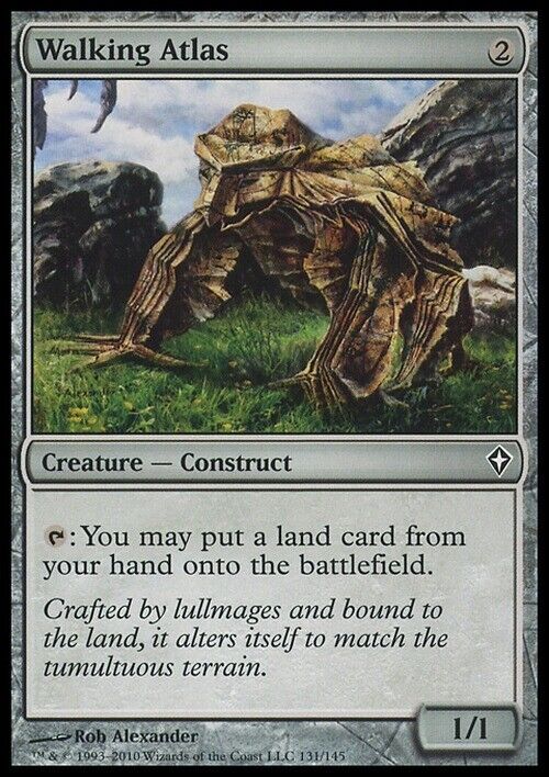 Walking Atlas ~ Worldwake [ Excellent ] [ Magic MTG ]