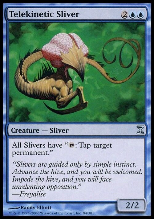 Telekinetic Sliver ~ Time Spiral [ Excellent ] [ Magic MTG ]