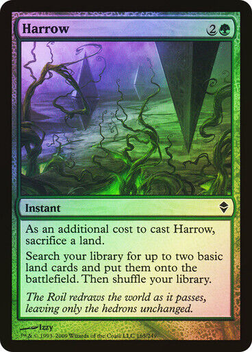 FOIL Harrow ~ Zendikar [ NM ] [ Magic MTG ]