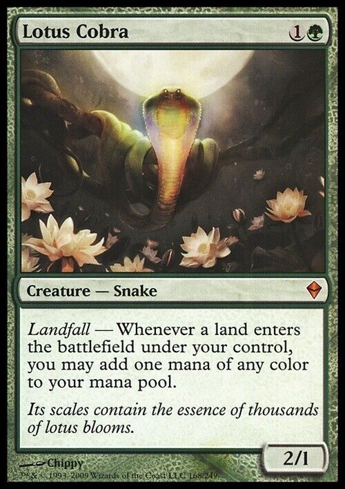 Lotus Cobra ~ Zendikar [ NearMint ] [ Magic MTG ]