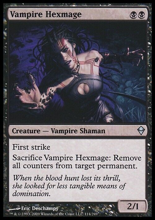 Vampire Hexmage ~ Zendikar [ Excellent ] [ Magic MTG ]