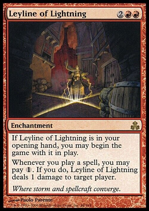 Leyline of Lightning ~ Guildpact [ Excellent ] [ Magic MTG ]