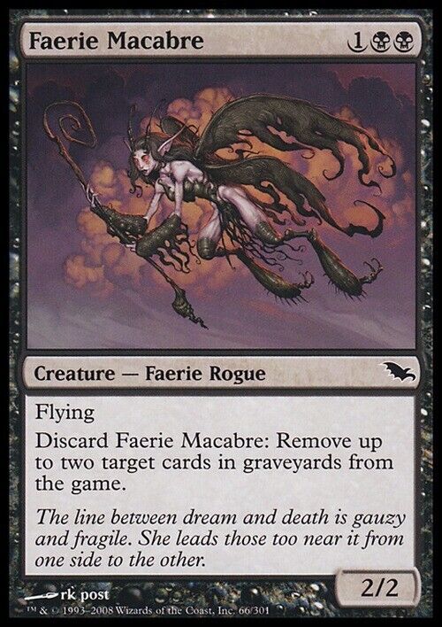 Faerie Macabre ~ Shadowmoor [ Excellent ] [ Magic MTG ]