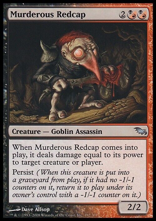 Murderous Redcap ~ Shadowmoor [ Excellent ] [ Magic MTG ]