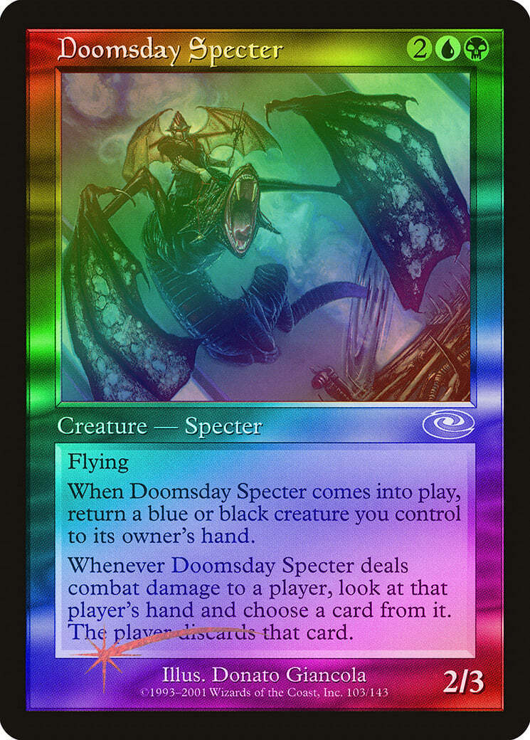 FOIL Doomsday Specter ~ Planeshift [ NearMint ] [ Magic MTG ]