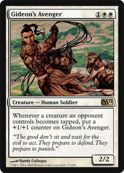 Gideon's Avenger ~ Magic 2012 [ Excellent ] [ Magic MTG ]