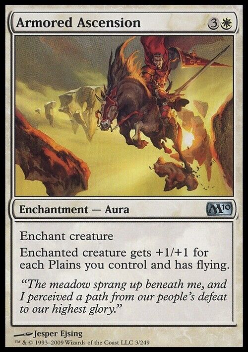 Armored Ascension ~ Magic 2010 [ Excellent ] [ Magic MTG ]