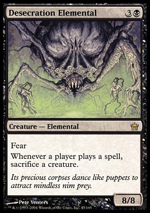 Desecration Elemental ~ Fifth Dawn [ Excellent ] [ Magic MTG ]