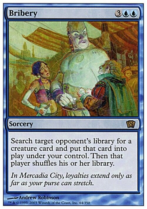 Bribery ~ Eighth Edition [ Excellent ] [ Magic MTG ]