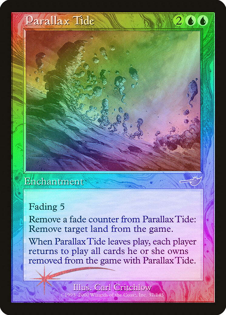 FOIL Parallax Tide ~ Nemesis [ Excellent ] [ Magic MTG ] - London Magic Traders Ltd