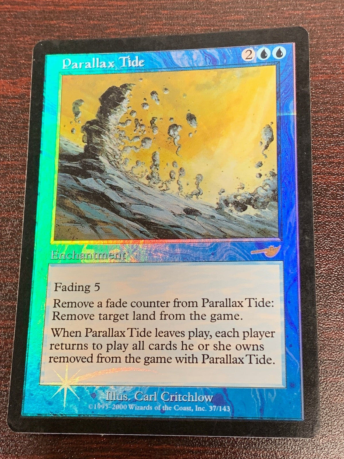 FOIL Parallax Tide ~ Nemesis [ Excellent ] [ Magic MTG ] - London Magic Traders Ltd