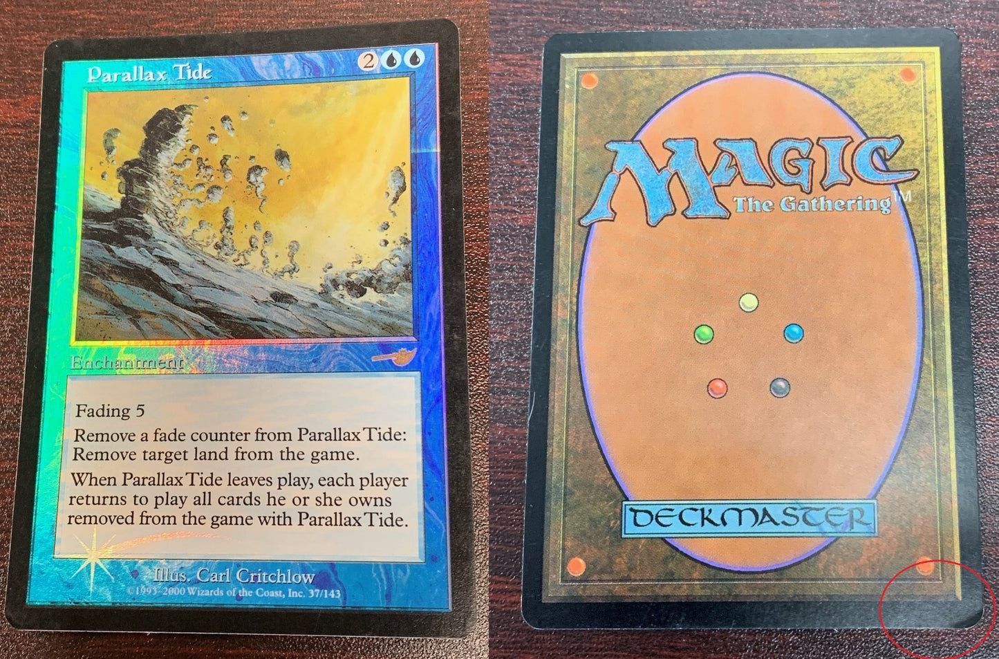FOIL Parallax Tide ~ Nemesis [ Excellent ] [ Magic MTG ] - London Magic Traders Ltd
