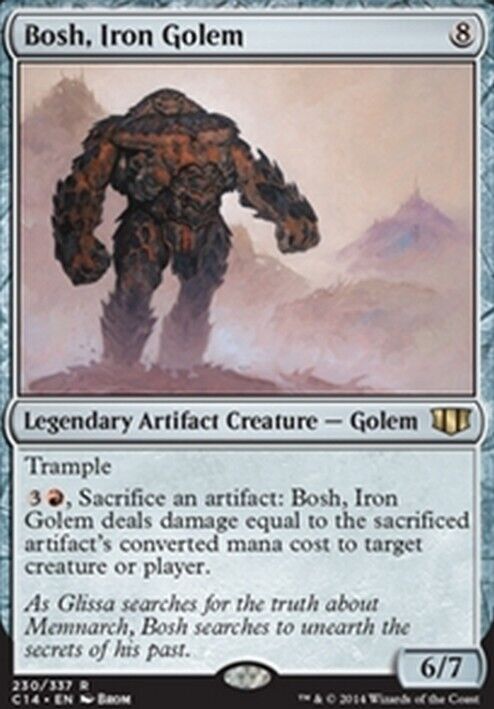 Bosh, Iron Golem ~ Commander 2014 [ Excellent ] [ Magic MTG ]