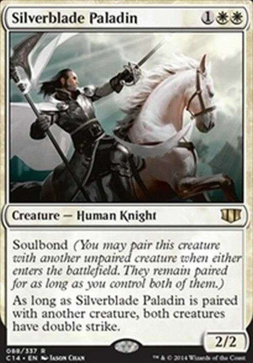 Silverblade Paladin ~ Commander 2014 [ Excellent ] [ Magic MTG ]