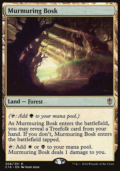 Murmuring Bosk ~ Commander 2016 [ Excellent ] [ Magic MTG ]