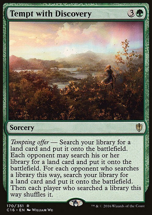 Tempt with Discovery ~ Commander 2016 [ Excellent ] [ Magic MTG ]