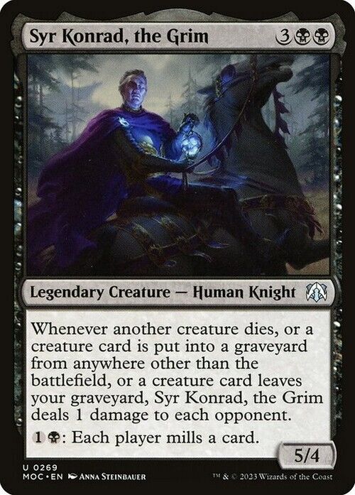 Syr Konrad, the Grim ~ Commander: March of the Machine [ NM ] [ Magic MTG ]