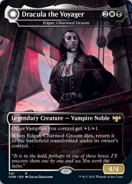 Dracula ( Edgar, Charmed Groom ) ~ Crimson Vow [ NM ] [ Magic MTG ]