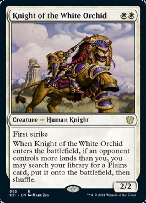 Knight of the White Orchid ~ Commander: Strixhaven [ NearMint ] [ Magic MTG ]