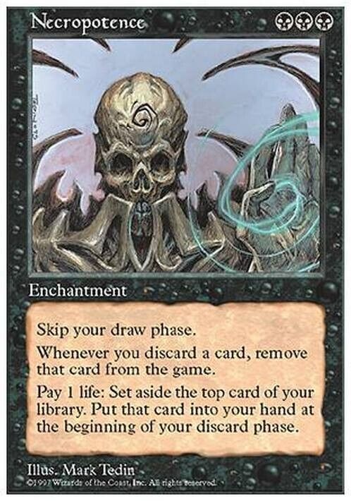 Necropotence ~ Fifth Edition [ NearMint ] [ Magic MTG ]